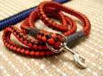 Cord nylon dog leash for large dogs -4/5" on 5 foot NYLON LEASH