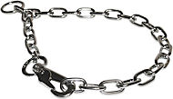 FUR SAVER WITH SNAP HOOK-COLLAR STEEL CHROMIUM PLATED